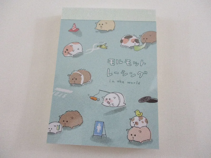 Cute Kawaii  Q-Lia Hamsters Mini Notepad / Memo Pad - Stationery Designer Paper Collection