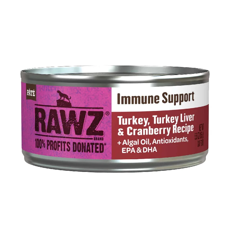 Rawz Solutions Immune Support Turkey & Turkey Liver Recipe Cat Food