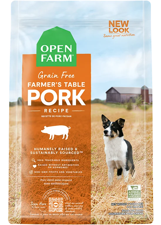 Open Farm Farmer's Table Pork Grain Free Dry Dog Food