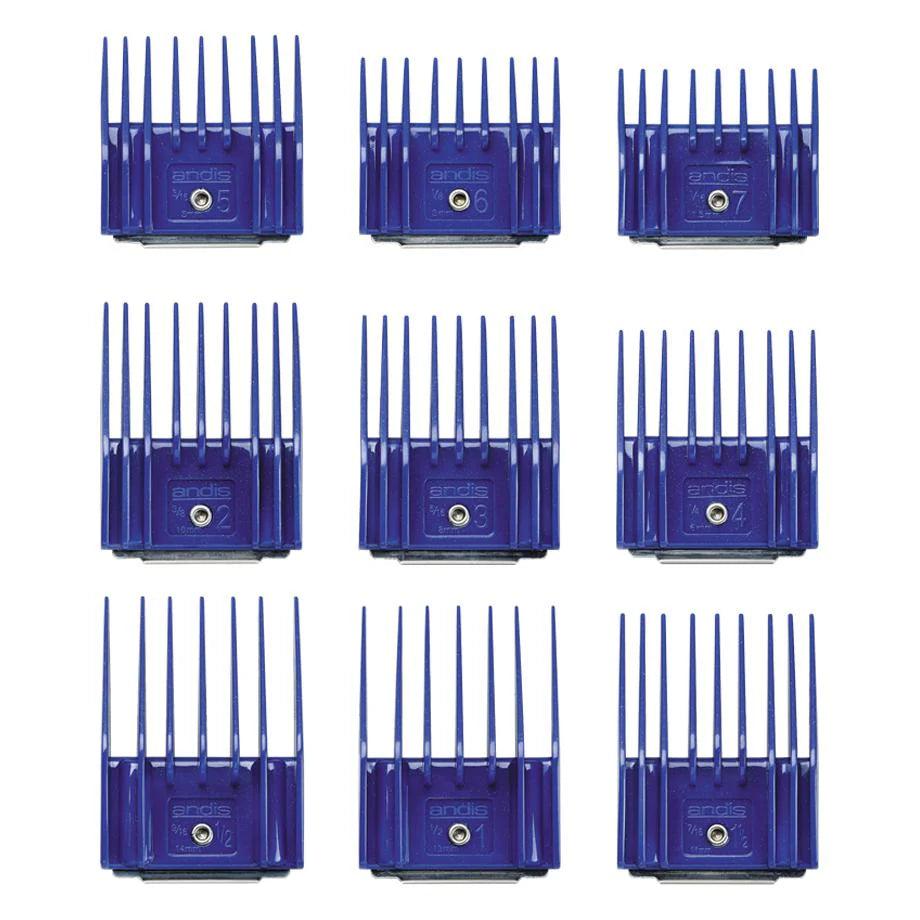 Andis – Clipper – Comb Small – 9 Piece Set