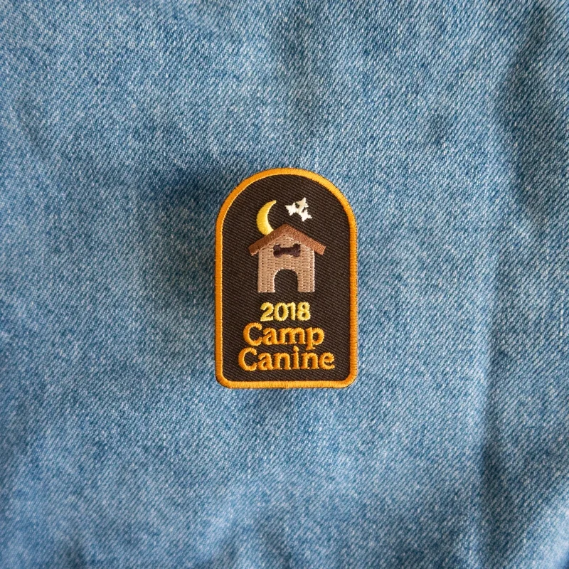 Dog Merit Badges: Camp Canine