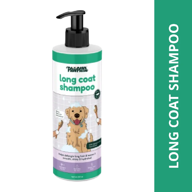 Pawpaya Long Coat Shampoo for Dogs