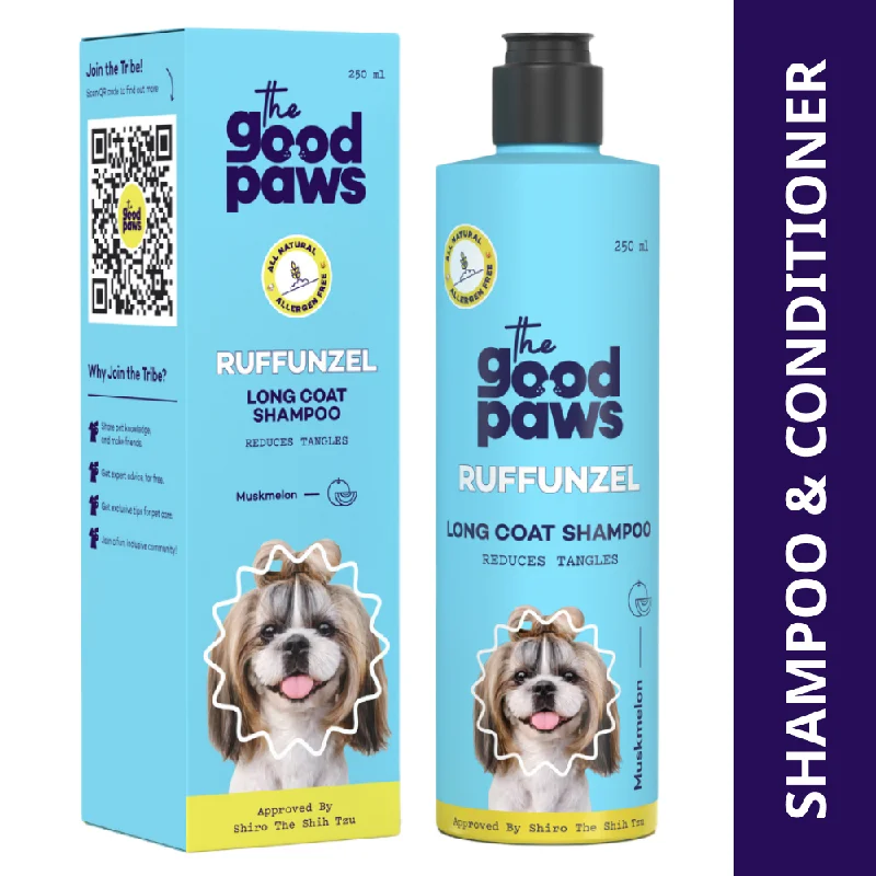 The Good Paws Ruffunzel Long Coat Shampoo for Dogs