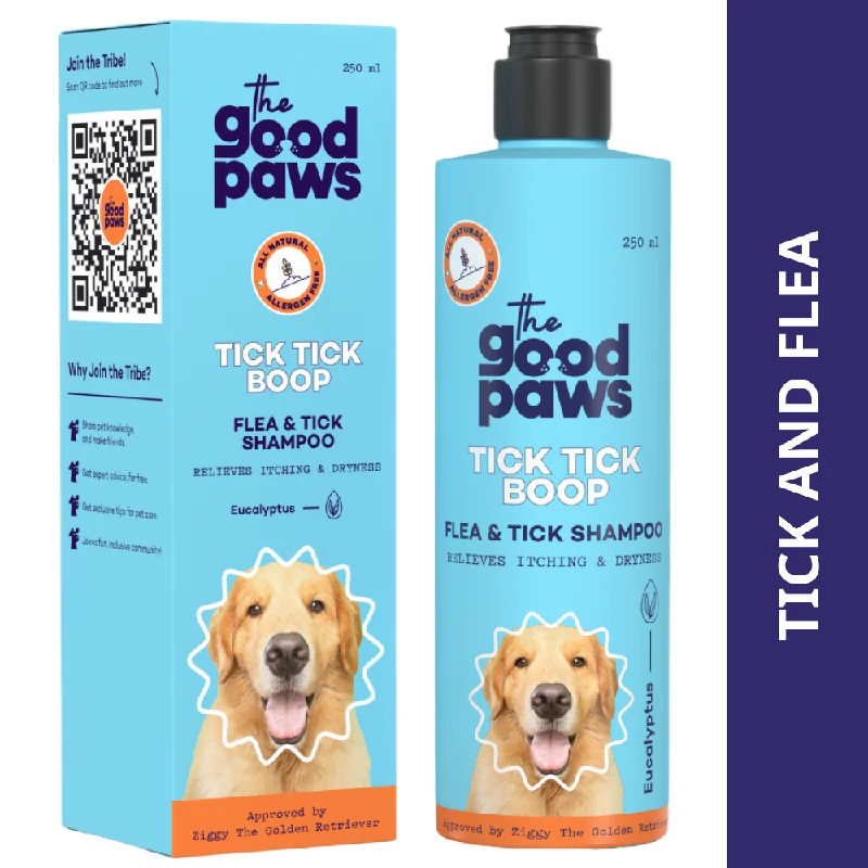 The Good Paws Tick Tick Boop Shampoo for Dogs