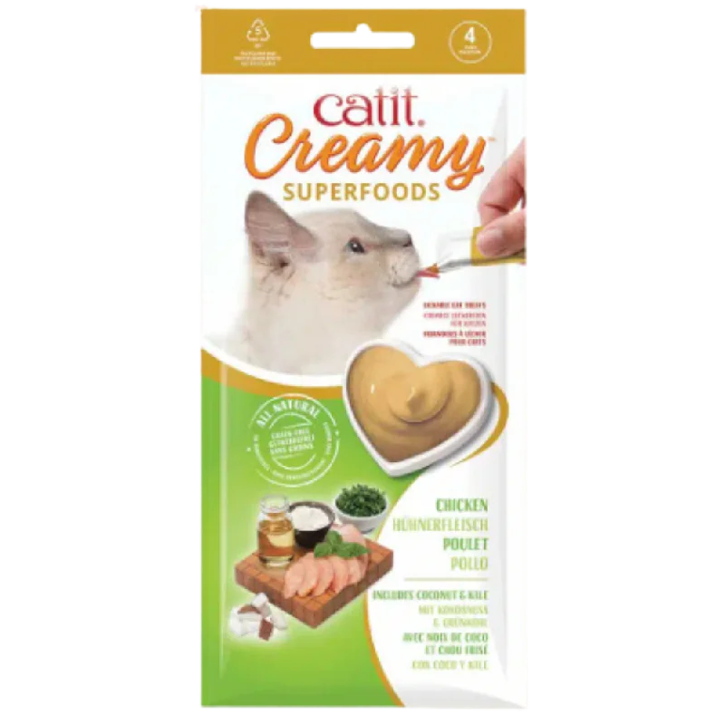 Catit Creamy - Superfoods - Cat Treat - Chicken