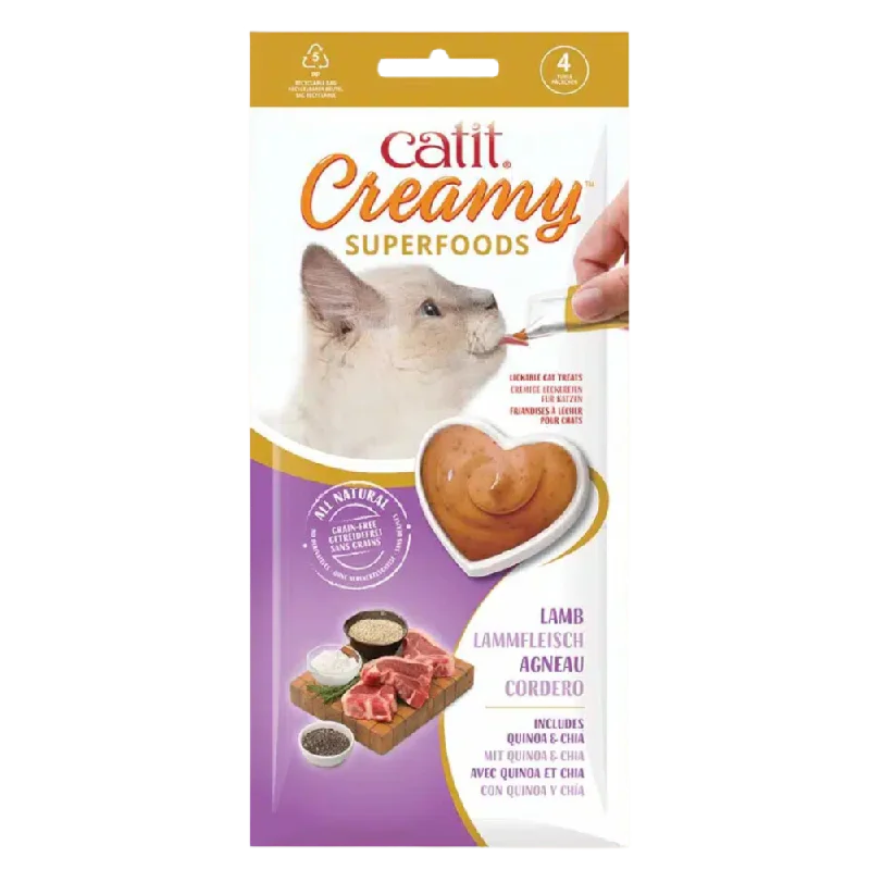 Catit Creamy - Superfoods - Cat Treat - Lamb