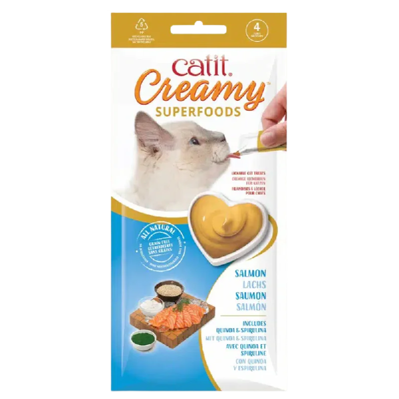 Catit Creamy - Superfoods - Cat Treat - Salmon