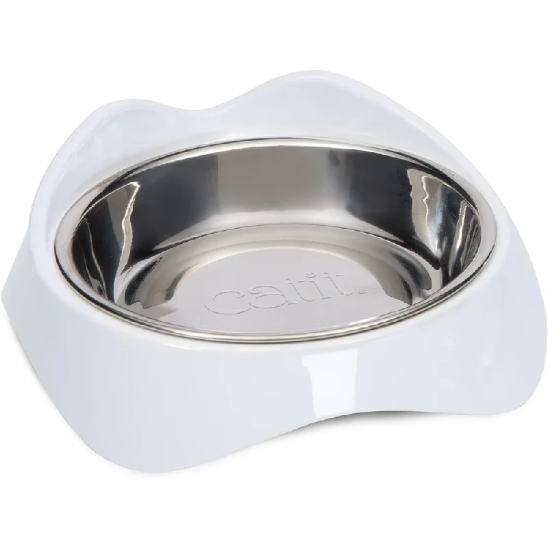 Catit Pixi Single Food Dish White