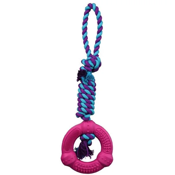 Denta Fun Playing Rope with Ring