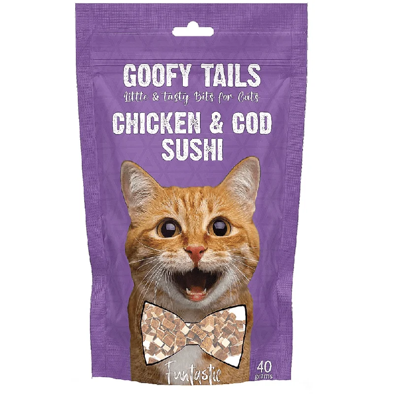 Goofy Tails Chicken & Cod Sushi Cat Treats