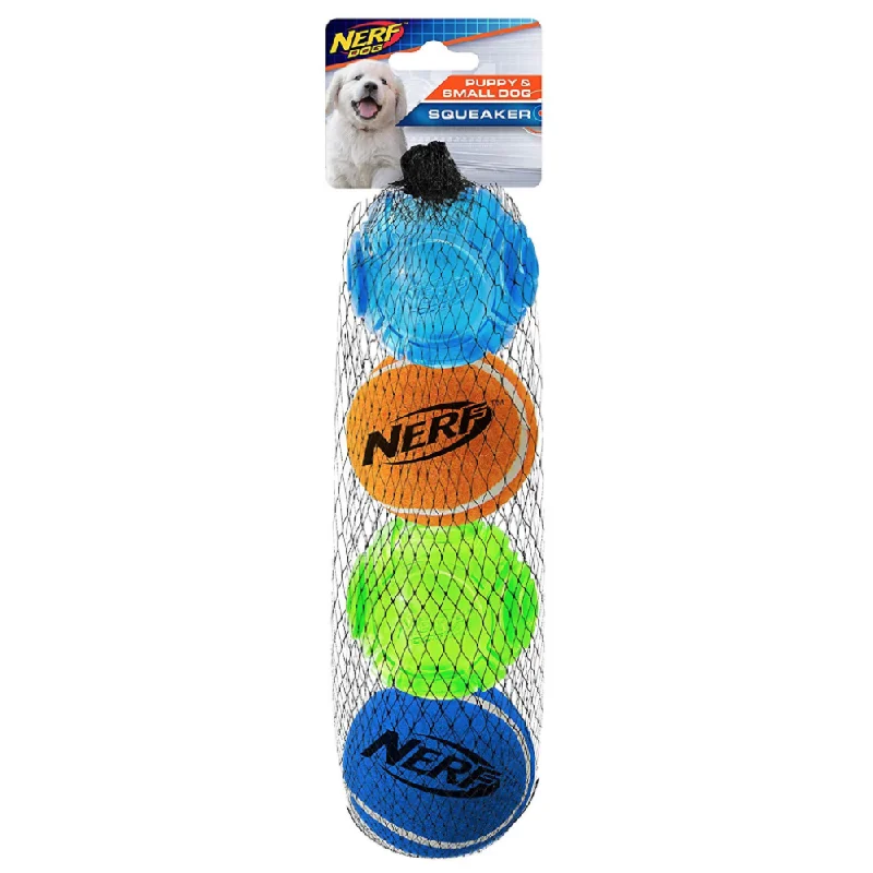 Nerf Puppy Assorted Balls 4pk