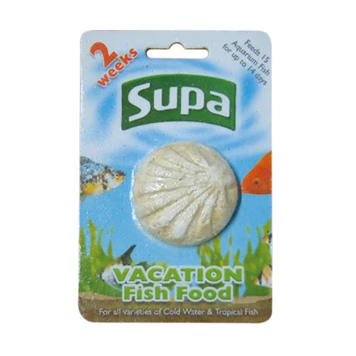 Supa Vacation Fish Food Block